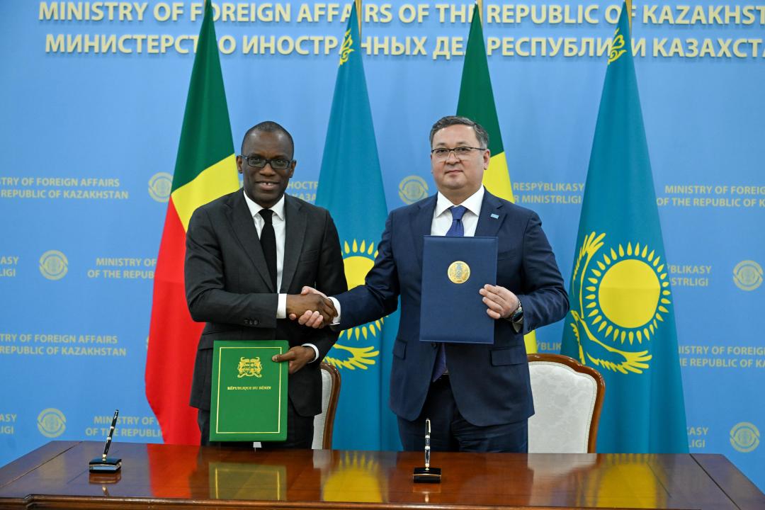 Benin and Kazakhstan mark milestone in diplomacy with key agreement