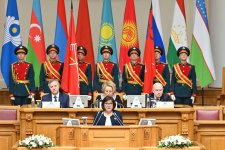 Спикер Милли Меджлиса выступила на заседании ПА СНГ (ФОТО)
