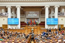 Спикер Милли Меджлиса выступила на заседании ПА СНГ (ФОТО)