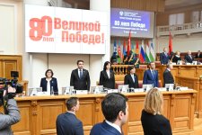 Спикер Милли Меджлиса выступила на заседании ПА СНГ (ФОТО)