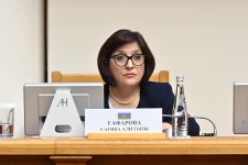 Спикер Милли Меджлиса выступила на заседании ПА СНГ (ФОТО)