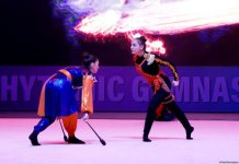 В Баку состоялась церемония открытия Кубка мира по художественной гимнастике (ФОТО)