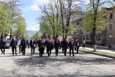 Иностранные дипломаты проинформированы о строительно-монтажных работах в Ханкенди (ФОТО)