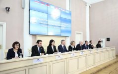 Амина Агазаде выступила на заседании МПА СНГ с докладом о проектах модельных законов (ФОТО/ВИДЕО)