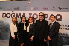 В Баку состоялась торжественная премьера художественного фильма "Doğma torpaq" о Карабахской войне (ФОТО)