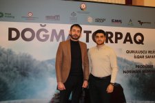 В Баку состоялась торжественная премьера художественного фильма "Doğma torpaq" о Карабахской войне (ФОТО)