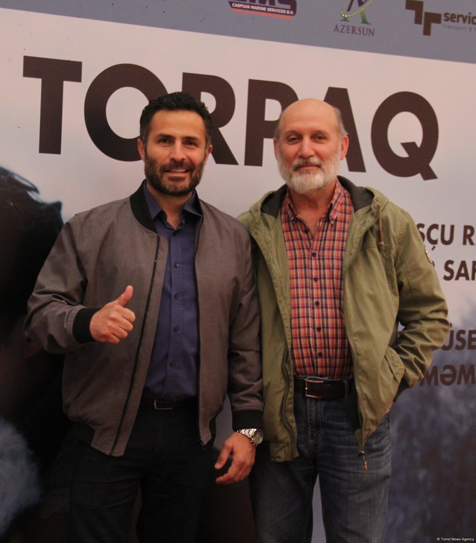 В Баку состоялась торжественная премьера художественного фильма "Doğma torpaq" о Карабахской войне (ФОТО)