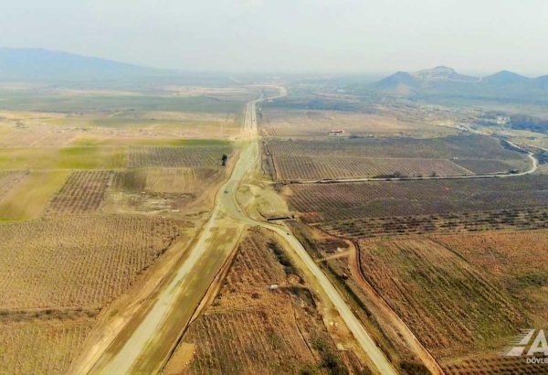 Azerbaijan sees progress in its Aghdam-Askeran-Khojaly-Khankendi road (PHOTO/VIDEO)