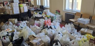 Азербайджанская диаспора провела в Украине акцию гуманитарной помощи (ФОТО)