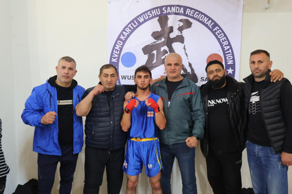 Азербайджанские спортсмены завоевали 29 медалей на чемпионате Грузии по ушу-санда (ФОТО)