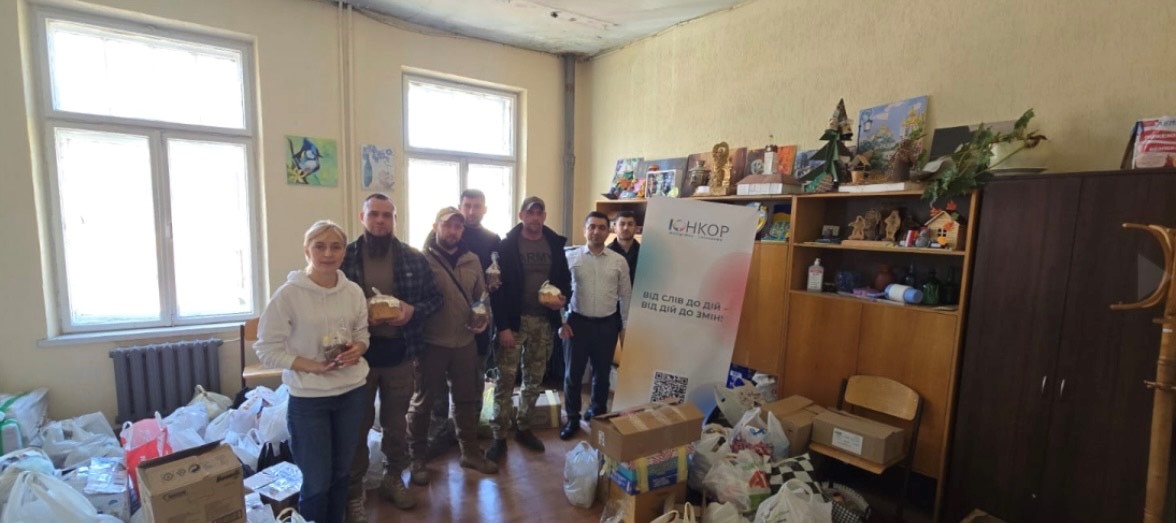 Азербайджанская диаспора провела в Украине акцию гуманитарной помощи (ФОТО)