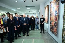 В Кыргызстане состоялось открытие Дней культуры Азербайджана – шедевры,  ковры, ремесла (ФОТО)
