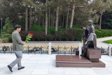 Пакистанский журналист Малик Аюб Сумбал находится с визитом в Азербайджане (ФОТО)