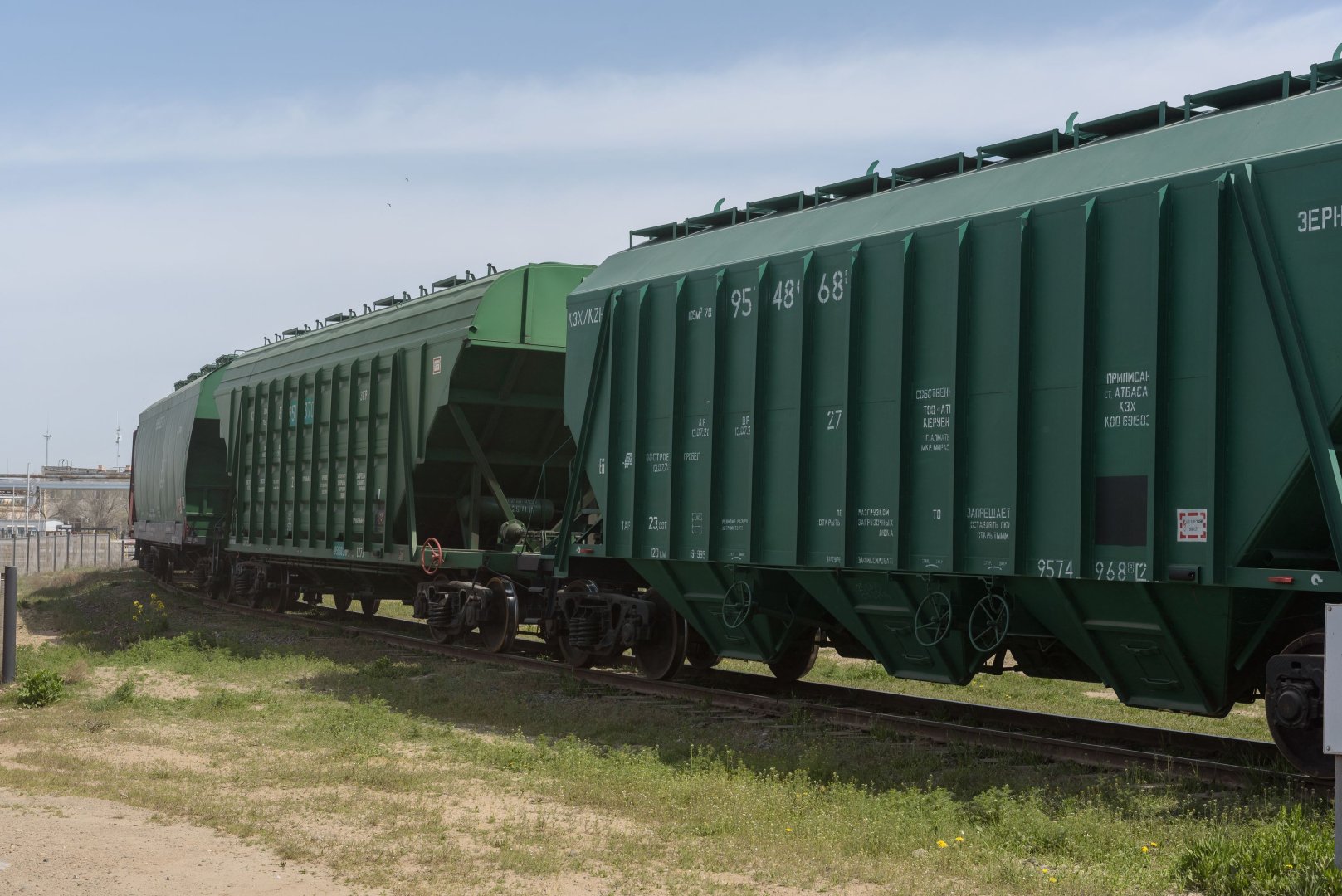 Kazakhstan’s Railway freight traffic hits new high in early 2025