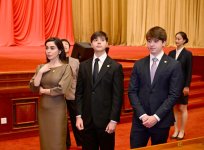 Первая леди Азербайджана Мехрибан Алиева, ее дочь Лейла Алиева и другие члены семьи ознакомились с Домом народных собраний в Пекине (ФОТО/ВИДЕО)