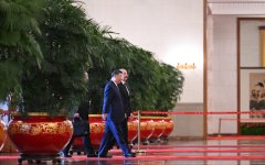 В Пекине состоялась церемония официальной встречи Президента Ильхама Алиева (ВИДЕО/ФОТО)