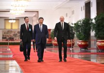 В Пекине состоялась церемония официальной встречи Президента Ильхама Алиева (ВИДЕО/ФОТО)