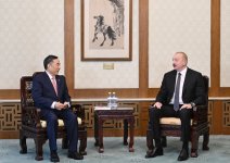 Президент Ильхам Алиев встретился в Пекине с председателем компании China Energy Engineering Corporation Limited (ФОТО/ВИДЕО)