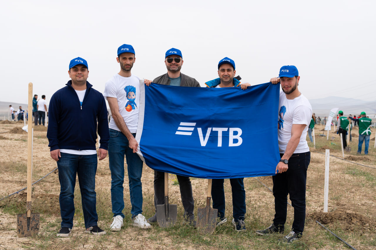 ВТБ (Азербайджан) поддержал экологическую инициативу: в поселке Мушвигабад высадили новый лес (ФОТО)