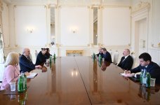 President Ilham Aliyev receives OSCE SecGen (PHOTO/VIDEO)