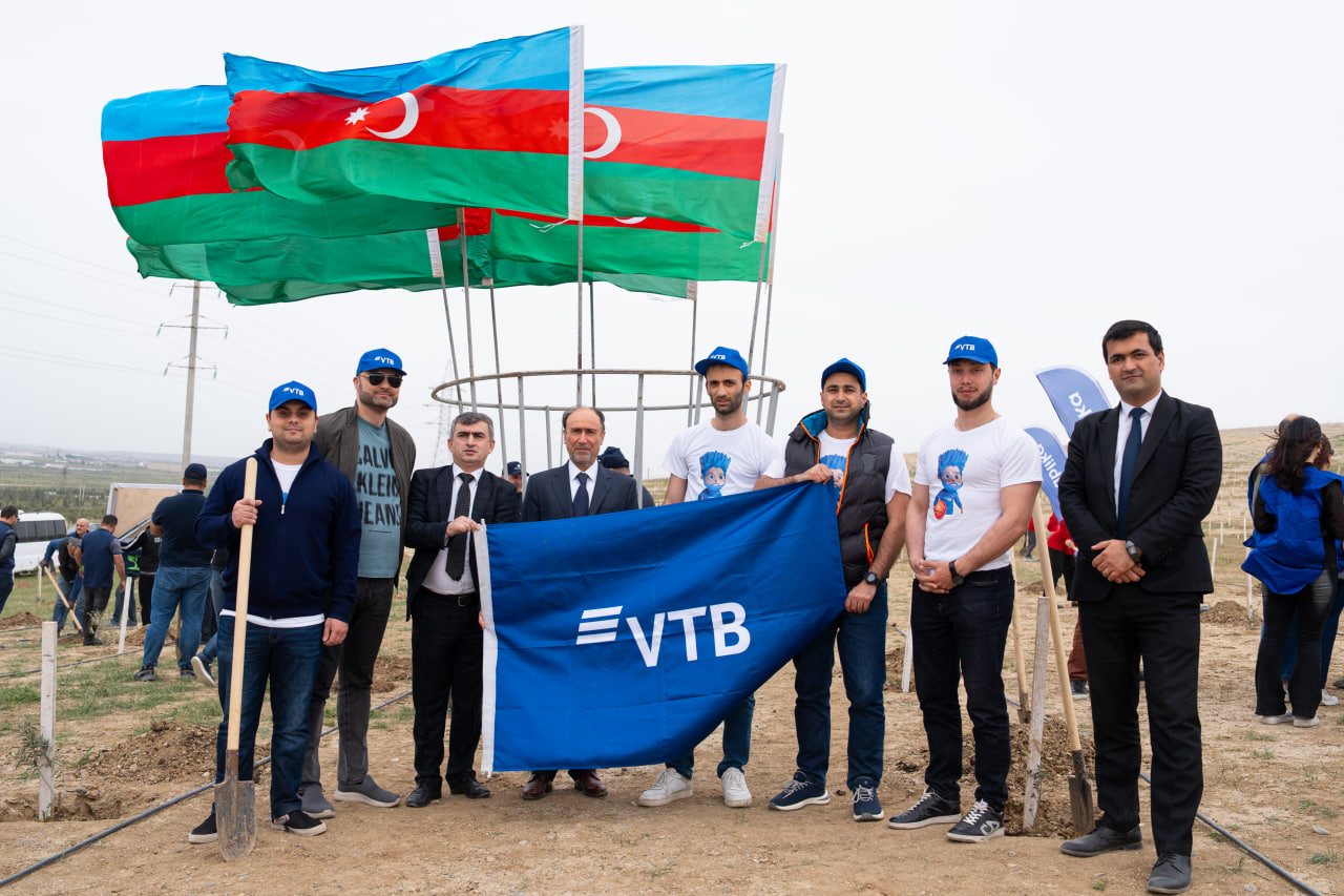 ВТБ (Азербайджан) поддержал экологическую инициативу: в поселке Мушвигабад высадили новый лес (ФОТО)