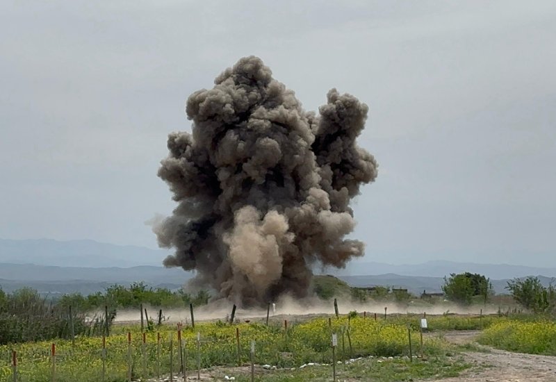 Mine blast in Azerbaijan's Gazakh leaves ANAMA employee gravely injured