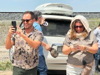 Члены клуба путешественников NomadMania  понаблюдали за процессом разминирования в Джебраиле (ФОТО)