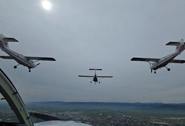 Azerbaijani military aviators advance skills in latest training flights (VIDEO)