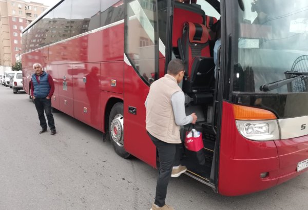 В город Ходжалы возвращается очередная группа бывших вынужденных переселенцев (ФОТО/ВИДЕО)