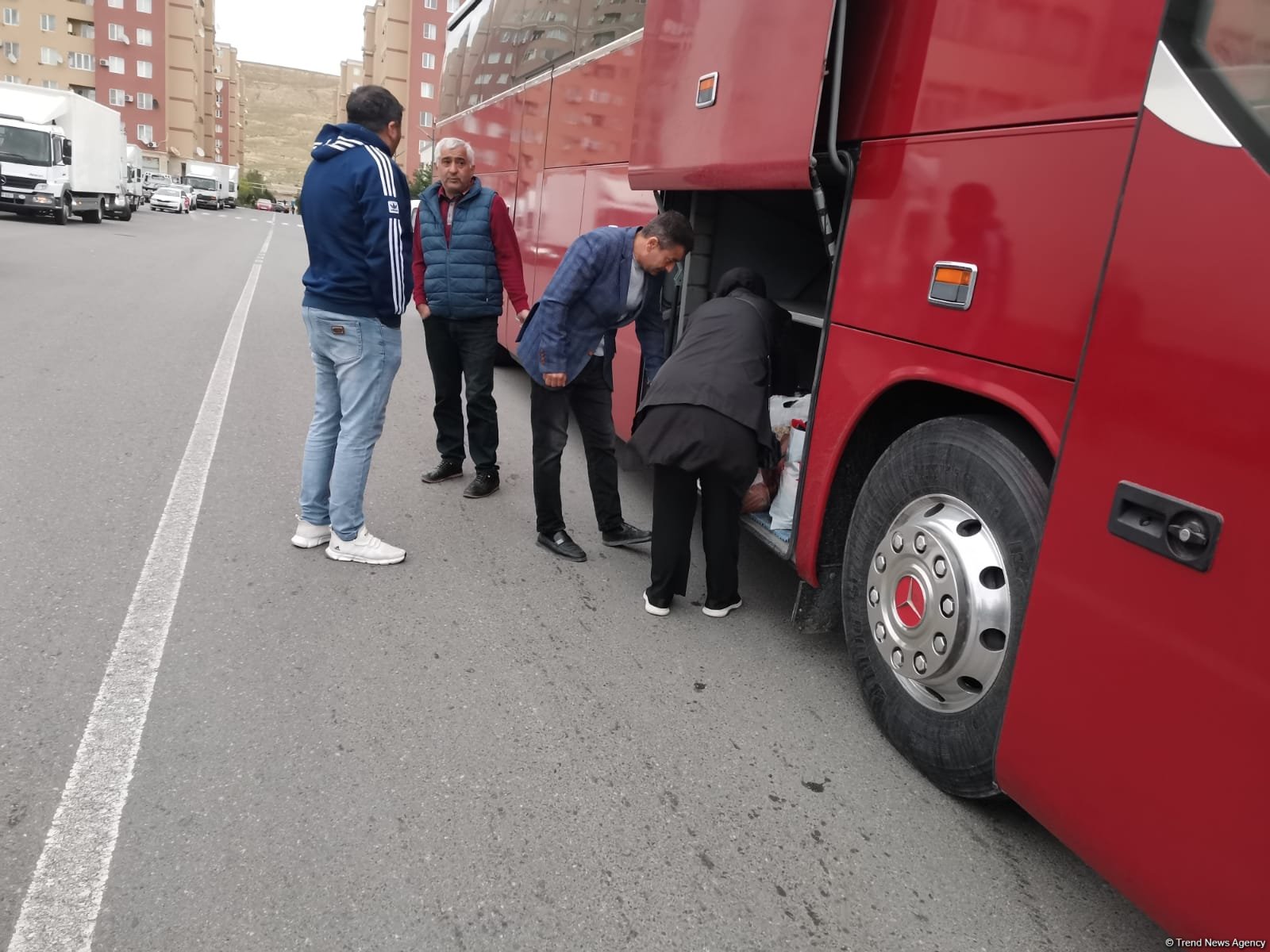 В город Ходжалы возвращается очередная группа бывших вынужденных переселенцев (ФОТО/ВИДЕО)