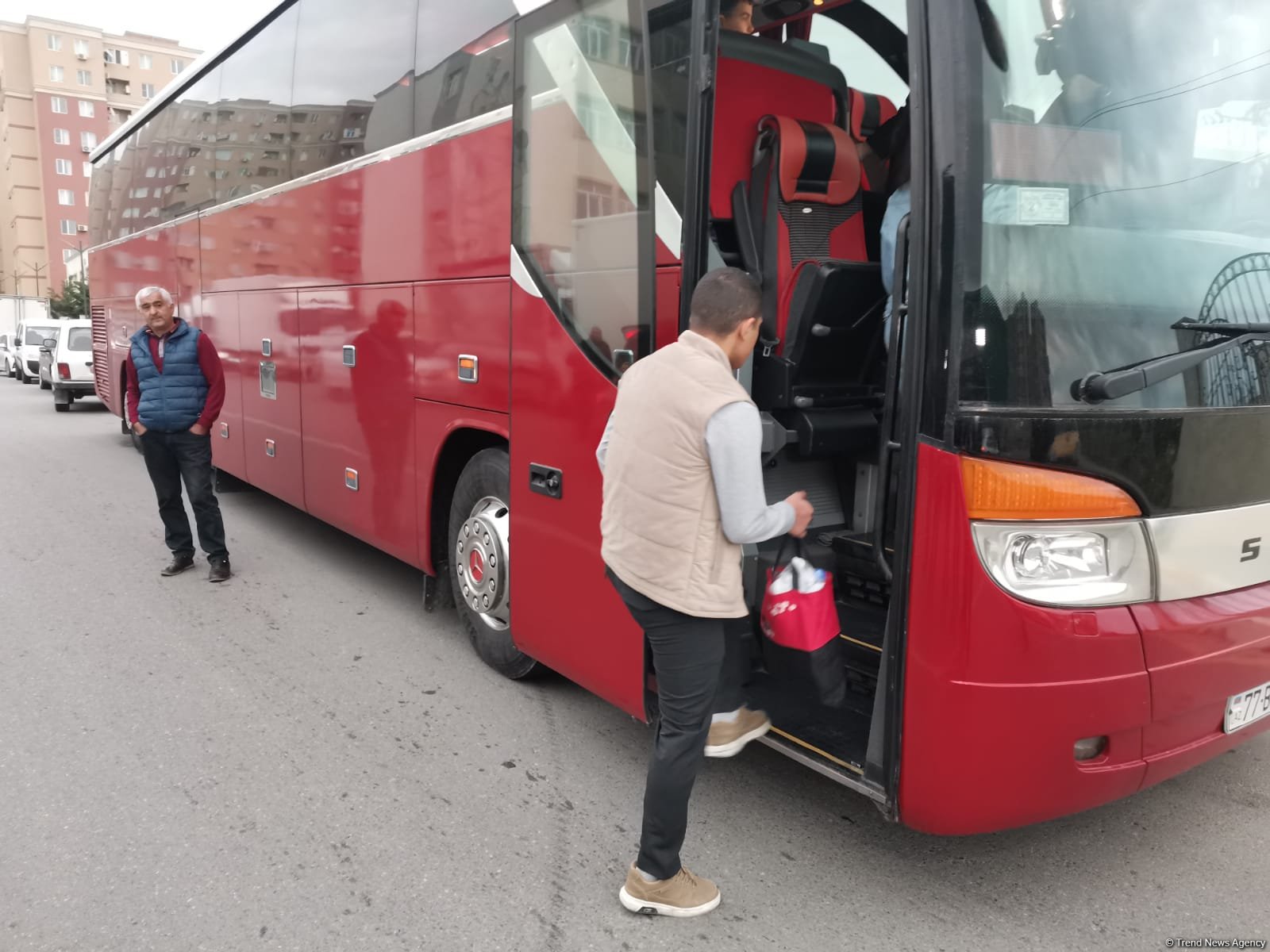 В город Ходжалы возвращается очередная группа бывших вынужденных переселенцев (ФОТО/ВИДЕО)