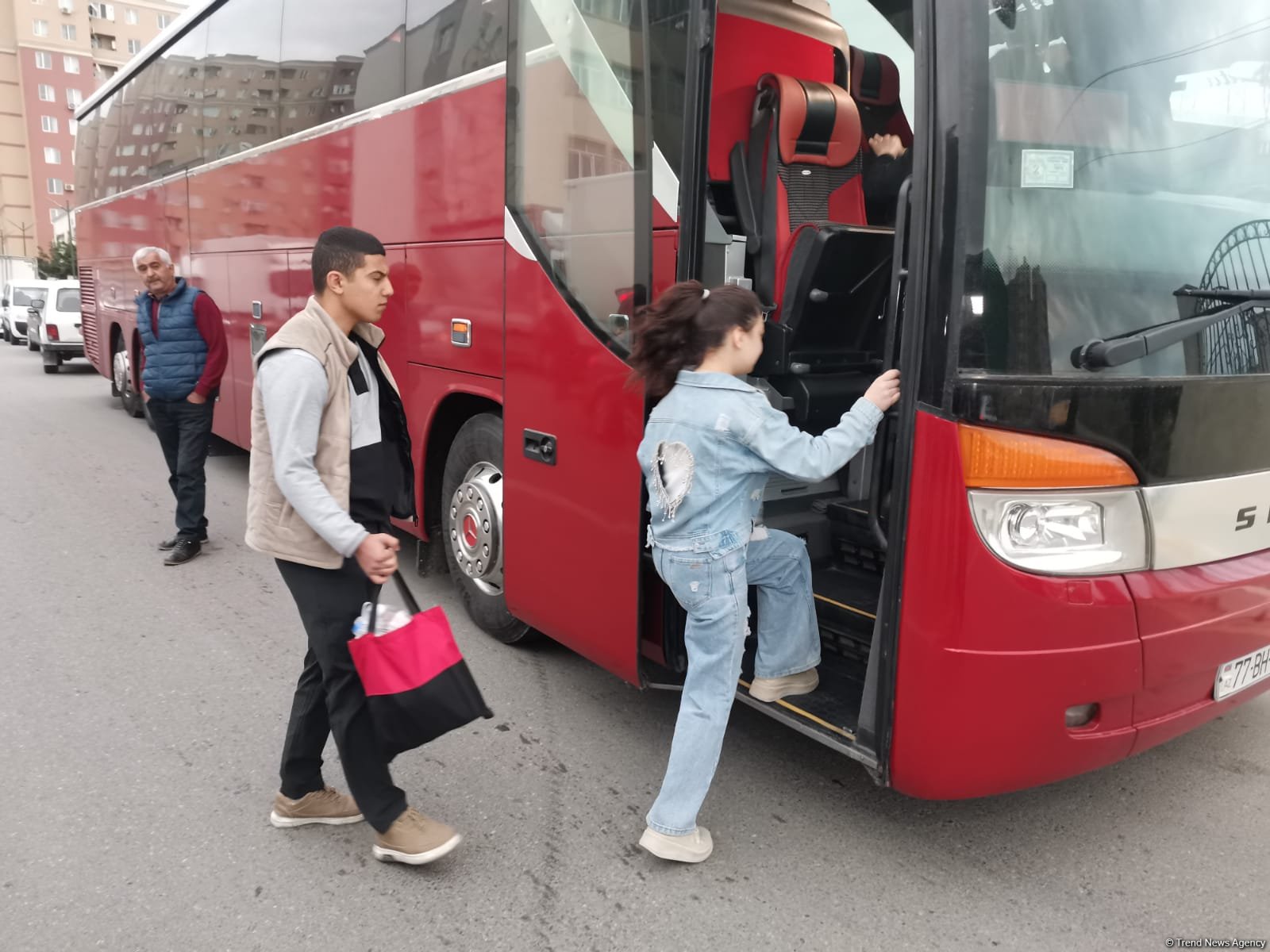 В город Ходжалы возвращается очередная группа бывших вынужденных переселенцев (ФОТО/ВИДЕО)
