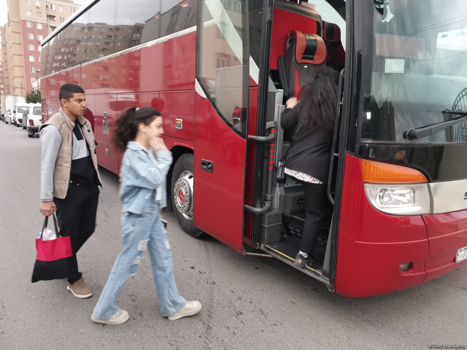 В город Ходжалы возвращается очередная группа бывших вынужденных переселенцев (ФОТО/ВИДЕО)