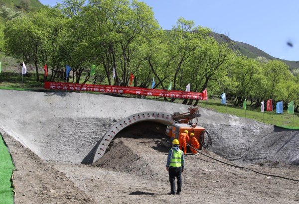 China-Kyrgyzstan-Uzbekistan railway project races ahead with key tunnel work