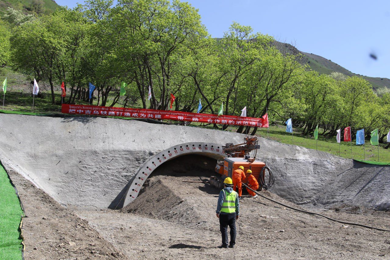 China-Kyrgyzstan-Uzbekistan railway project races ahead with key tunnel work