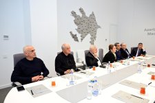 В министерстве культуры Азербайджана состоялась встреча с Мастером театра и кино Шафигой Мамедовой (ФОТО)