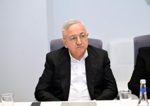 В министерстве культуры Азербайджана состоялась встреча с Мастером театра и кино Шафигой Мамедовой (ФОТО)
