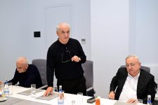 В министерстве культуры Азербайджана состоялась встреча с Мастером театра и кино Шафигой Мамедовой (ФОТО)