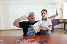 Бахрам Багирзаде - с шутками и доброй мудростью: встреча в Бакинской хореографической академии (ФОТО)