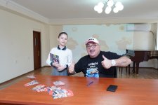 Бахрам Багирзаде - с шутками и доброй мудростью: встреча в Бакинской хореографической академии (ФОТО)