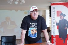 Бахрам Багирзаде - с шутками и доброй мудростью: встреча в Бакинской хореографической академии (ФОТО)