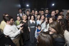 Вице-президент Фонда Гейдара Алиева Лейла Алиева и Арзу Алиева приняли участие в музыкально-художественном вечере «Только культура» (ФОТО)