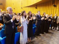 Вице-президент Фонда Гейдара Алиева Лейла Алиева и Арзу Алиева приняли участие в музыкально-художественном вечере «Только культура» (ФОТО)