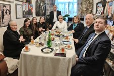 Вице-президент Фонда Гейдара Алиева Лейла Алиева и Арзу Алиева посетили дом Полада Гашимова (ФОТО)