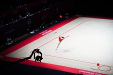 В Баку состоялась церемония открытия Кубка Европы по художественной гимнастике (ФОТО)
