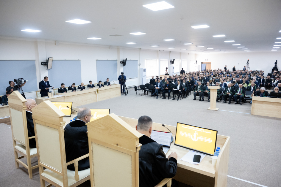 Продолжился суд над лицами, обвиняемыми в совершении многочисленных преступлений против азербайджанского народа (ФОТО)