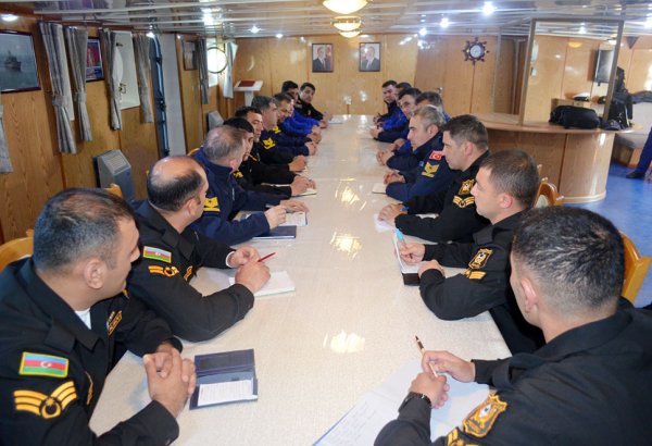 Azerbaijani, Turkish naval personnel conduct joint practical exercises (PHOTO)
