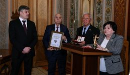 Национальный музей истории Азербайджана награжден орденом "Гаджи Зейналабдин Тагиев" (ФОТО)