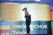 Украинская гимнастка завоевала 3 золотые медали на Кубке Европы по художественной гимнастике в Баку (ФОТО)