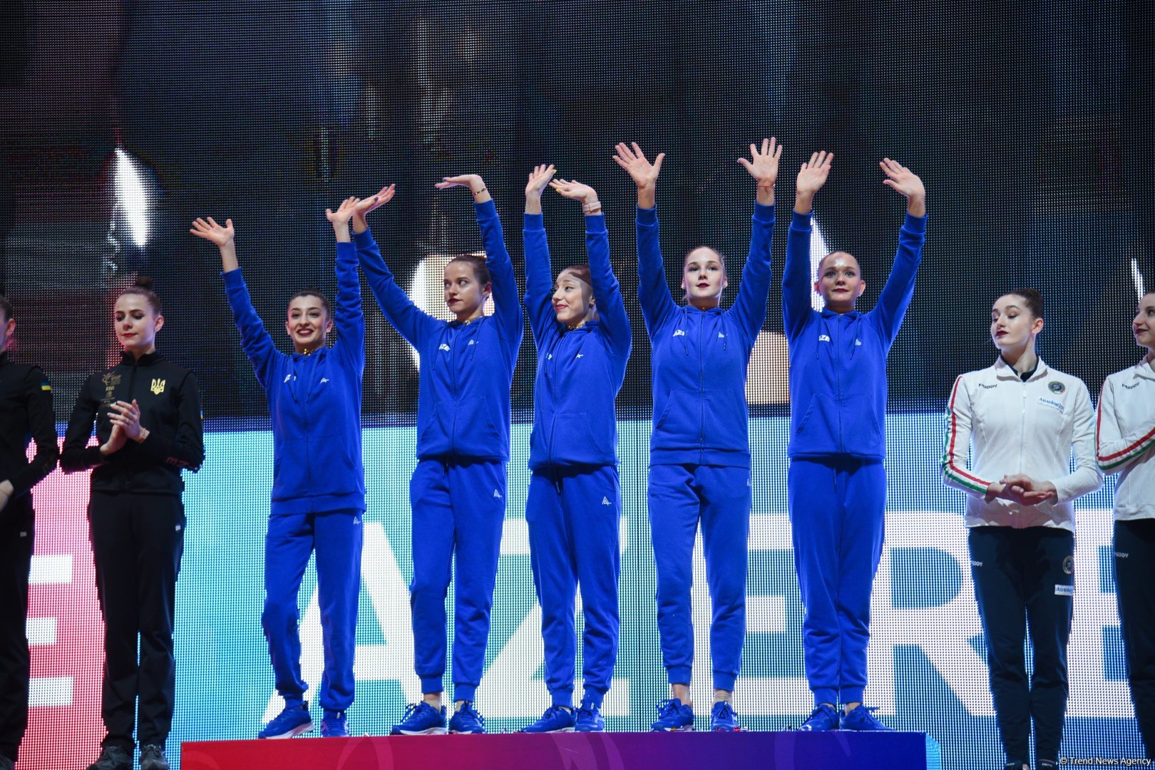 Azerbaijani team wins gold medal at European Cup in Rhythmic Gymnastics in Baku (PHOTO)